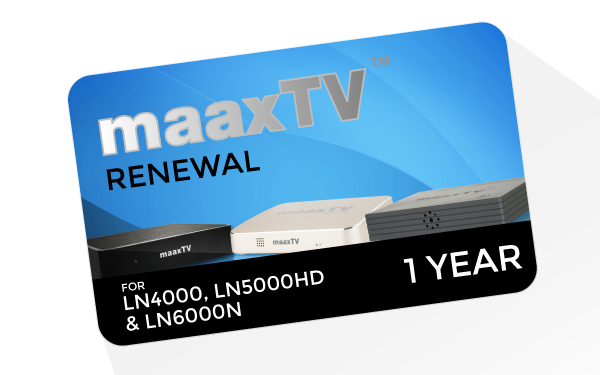maaxTV Arabic 1 Year Subscription Renewal