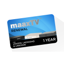 maaxTV Arabic 1 Year Subscription Renewal