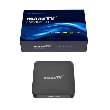 maaxTV LN9000HD IPTV Media Player Greek